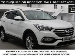 White Used 2016 Hyundai Santa Fe Premium SUV | £11,440 (Good price)