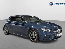 Blue Used 2021 Mercedes A180 AMG line Hatchback | £19,049 (Fair price)