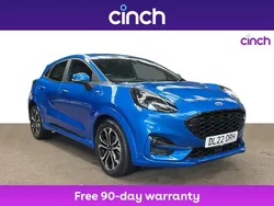 Blue Used 2022 Ford Puma Gen-E ST-Line SUV | £15,499 (Fair price)