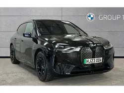 Black sapphire Used 2023 BMW iX M Sport SUV | £52,990 (Good price)