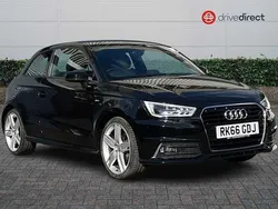 Black Used 2016 Audi A1 S-Line Hatchback | £10,600 (Fair price)
