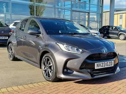 Grey Used 2023 Toyota Yaris Hybrid Design Hatchback | £17,250 (Fair price)