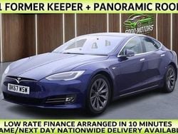 Blue Used 2017 Tesla Model S Hatchback | £12,777 (Fair price)
