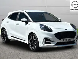 White Used 2024 Ford Puma Gen-E ST-Line X Hatchback | £17,950 (Fair price)