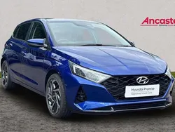 Blue Used 2021 Hyundai i20 Premium Hatchback | £13,599 (Fair price)