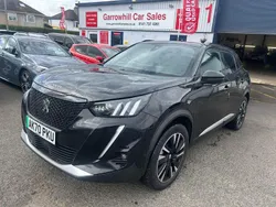 Black Used 2020 Peugeot e-2008 GT-line SUV | £13,995 (Fair price)