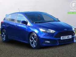 Blue Used 2017 Ford Focus ST Hatchback | £13,799 (Fair price)