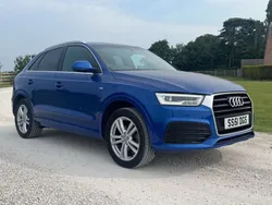 Blue Used 2016 Audi Q3 S-Line SUV | £11,995 (Fair price)
