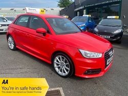 Red Used 2015 Audi A1 Sportback S-Line Hatchback | £10,995 (Fair price)