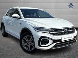 White Used 2024 VW T-Roc R-line SUV | £24,590 (Fair price)