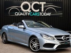 Silver Used 2014 Mercedes E250 AMG Cabriolet | £11,495 (Fair price)