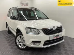 White Used 2015 Skoda Yeti Elegance SUV | £10,490 (Fair price)