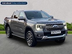 Grey Used 2025 Ford Ranger Platinum Pickup | £41,800