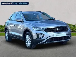 Silver Used 2022 VW T-Roc Life SUV | £17,346 (A bit pricey)