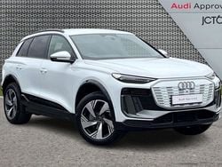 White Used 2025 Audi Q6 e-tron S-Line SUV | £52,178 (Good price)