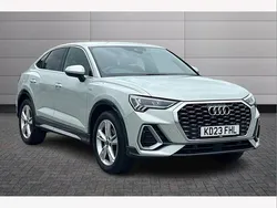 Dew silver Used 2023 Audi Q3 S-Line SUV | £31,095 (Fair price)