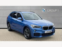 Blue Used 2018 BMW X1 M Sport SUV | £13,811 (Fair price)