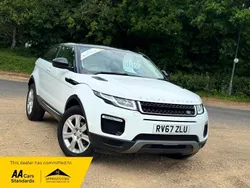 White Used 2017 Land Rover Range Rover evoque SE Coupe | £11,995 (Fair price)