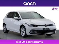 White Used 2021 VW Golf VIII Life Hatchback | £16,949 (Good price)
