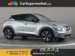 Silver Used 2021 Nissan Juke Tekna+ SUV | £14,697 (A bit pricey)