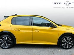 Yellow Used 2022 Peugeot 208 GT Hatchback | £12,353 (Fair price)