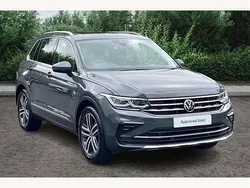 Grey Used 2022 VW Tiguan Elegance SUV | £26,550 (Fair price)