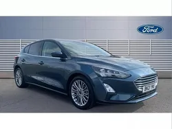 Blue Used 2021 Ford Focus Titanium X Hatchback | £13,527 (Good price)