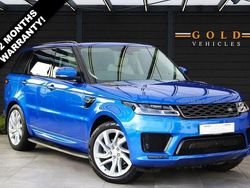Blue Used 2018 Land Rover Range Rover Sport HSE Dynamic SUV | £29,895 (Fair price)