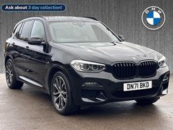 Black Used 2021 BMW X3 M Sport SUV | £35,079 (Good price)