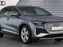 Blue Used 2024 Audi Q4 e-tron S-Line SUV | £34,586 (Good price)