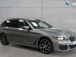 Skyscraper grey metallic Used 2023 BMW 520 M Sport Estate | £32,799 (Fair price)