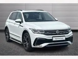 White Used 2023 VW Tiguan R-line SUV | £30,450 (Fair price)