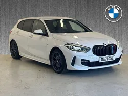 White Used 2021 BMW 118 M Sport Hatchback | £17,847 (Fair price)