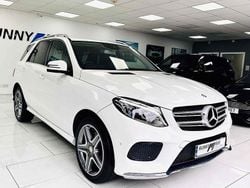 White Used 2016 Mercedes GLE250 AMG line SUV | £20,750 (Fair price)