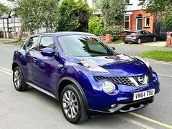 Blue Used 2014 Nissan Juke Tekna SUV | £7,250 (Fair price)