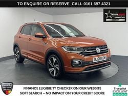 Orange Used 2020 VW T-Cross R-line SUV | £14,470 (Fair price)