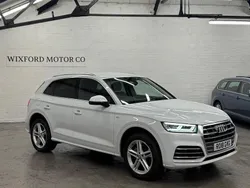 White Used 2018 Audi Q5 S-Line SUV | £16,995 (Fair price)