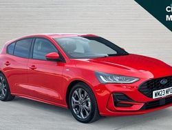 Red Used 2023 Ford Focus ST-Line Hatchback | £14,899 (Fair price)