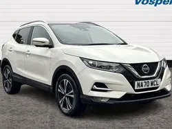 White Used 2020 Nissan Qashqai N-Connecta SUV | £17,684 (Fair price)