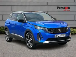Blue Used 2022 Peugeot 3008 GTi SUV | £20,444 (Fair price)