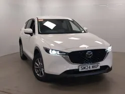 White Used 2024 Mazda CX-5 Center-Line SUV | £21,998 (Good price)