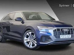 Blue Used 2023 Audi Q8 S-Line SUV | £52,000 (A bit pricey)