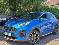 Blue Used 2019 Kia Sportage GT-Line SUV | £12,990 (Fair price)