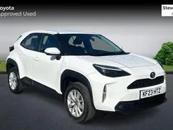 White Used 2023 Toyota Yaris Hybrid Hatchback | £20,711 (Expensive)