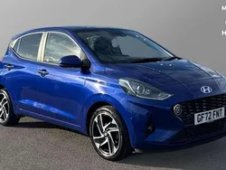 Blue Used 2022 Hyundai i10 Premium Hatchback | £14,988 (A bit pricey)