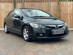 Black Used 2009 Honda Civic ES Sedan | £3,500
