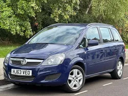 Blue Used 2013 Vauxhall Zafira MPV | £2,500 (Fair price)
