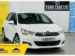 White Used 2012 Citroën C4 Exclusive Hatchback | £3,500 (Fair price)