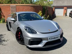 Silver Used 2022 Porsche Cayman GT4 Coupe | £81,777 (Fair price)