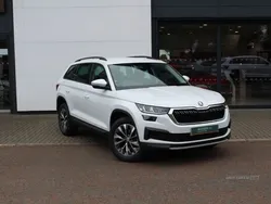 White Used 2023 Skoda Kodiaq SE Drive SUV | £29,995 (A bit pricey)